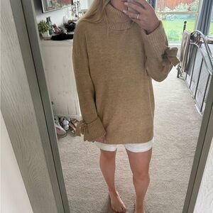 Zara tan sweater